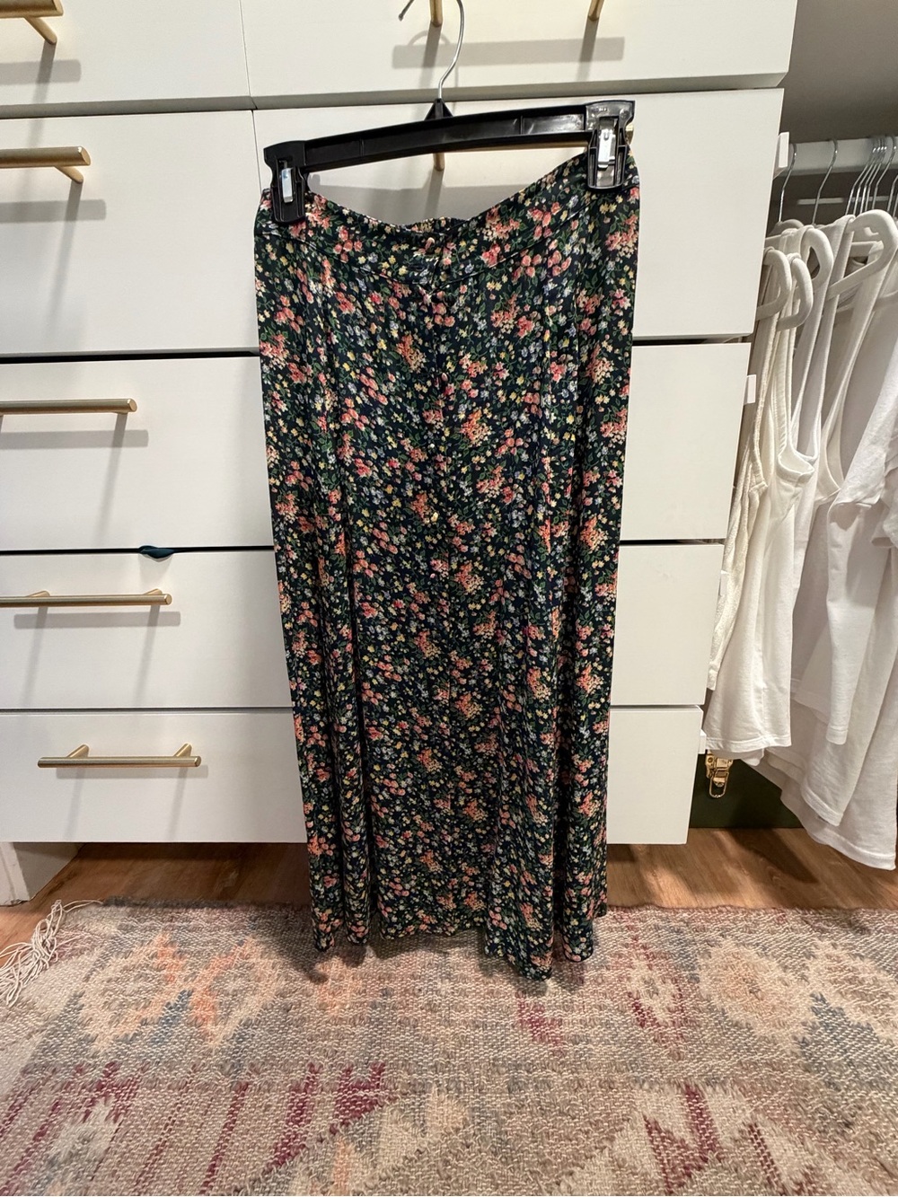 Sézane Floral Midi Skirt XS/S